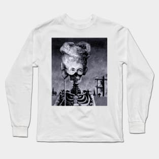 Masked Skeleton Monochrome Long Sleeve T-Shirt